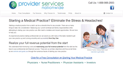 Desktop Screenshot of physicianpracticestartup.com